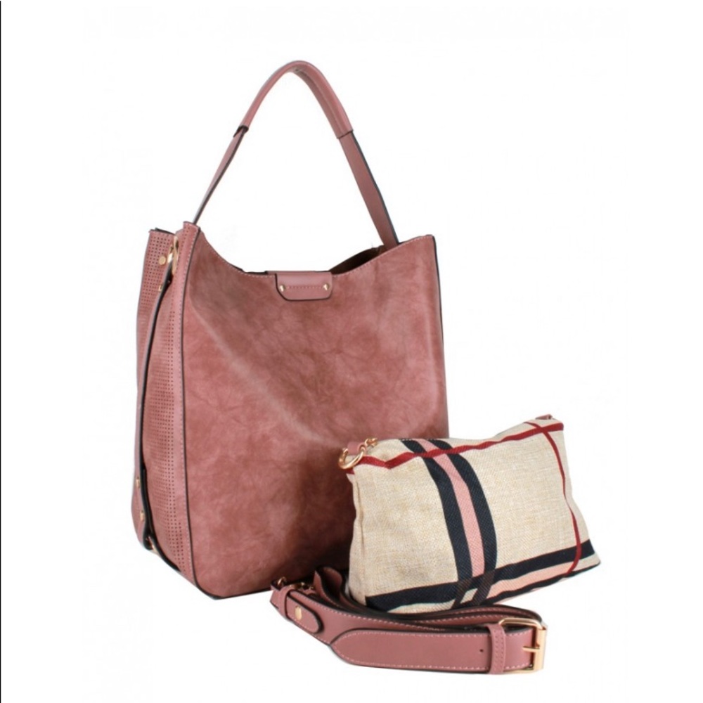 Fashion Handbag Set - Brown